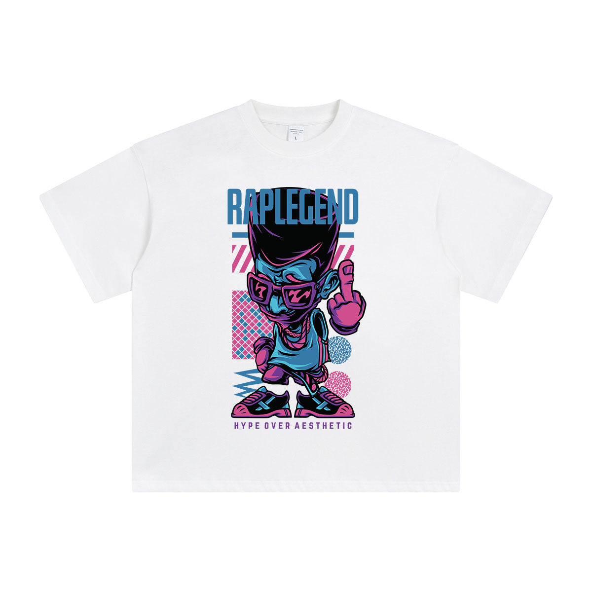 Rap Legend Hip Hop Streetwear T Shirt-INNBLAC Fashion Apparel