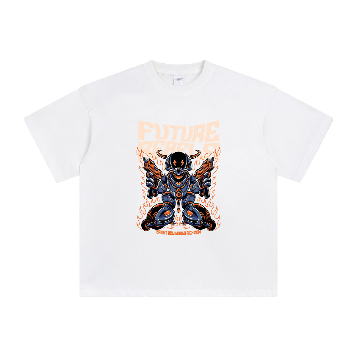 Robot Dog Graphic Tshirt for Youth-INNBLAC Fashion Apparel