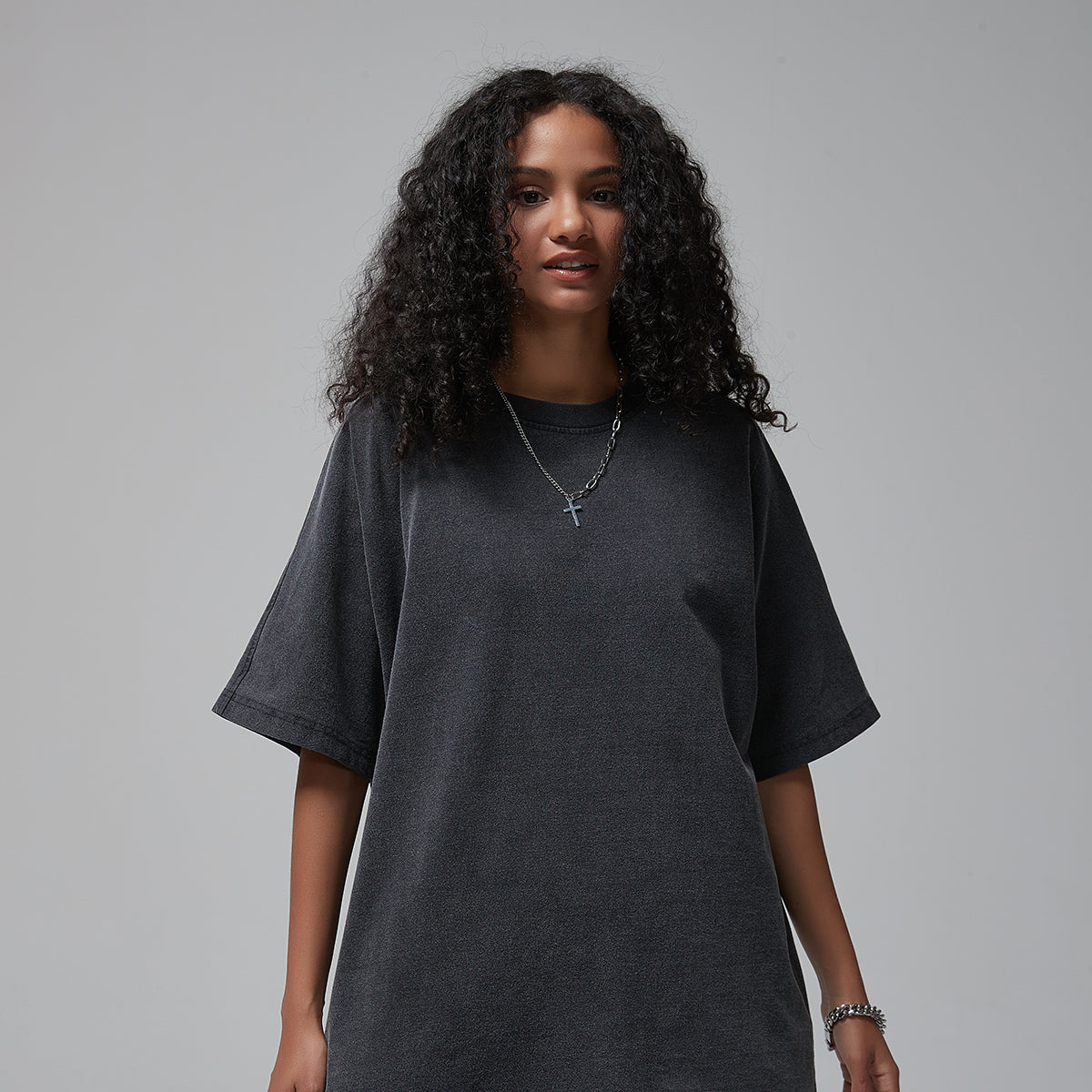 Sandblasting Vintage T Shirt 8oz-INNBLAC Fashion Apparel