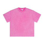 Stone Wash Heavyweight T Shirt 8oz - FSP-INNBLAC Fashion Apparel