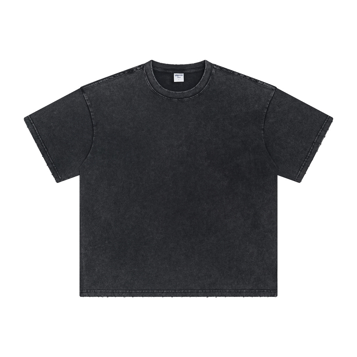 Stone Wash Heavyweight T Shirt 8oz - FSP-INNBLAC Fashion Apparel
