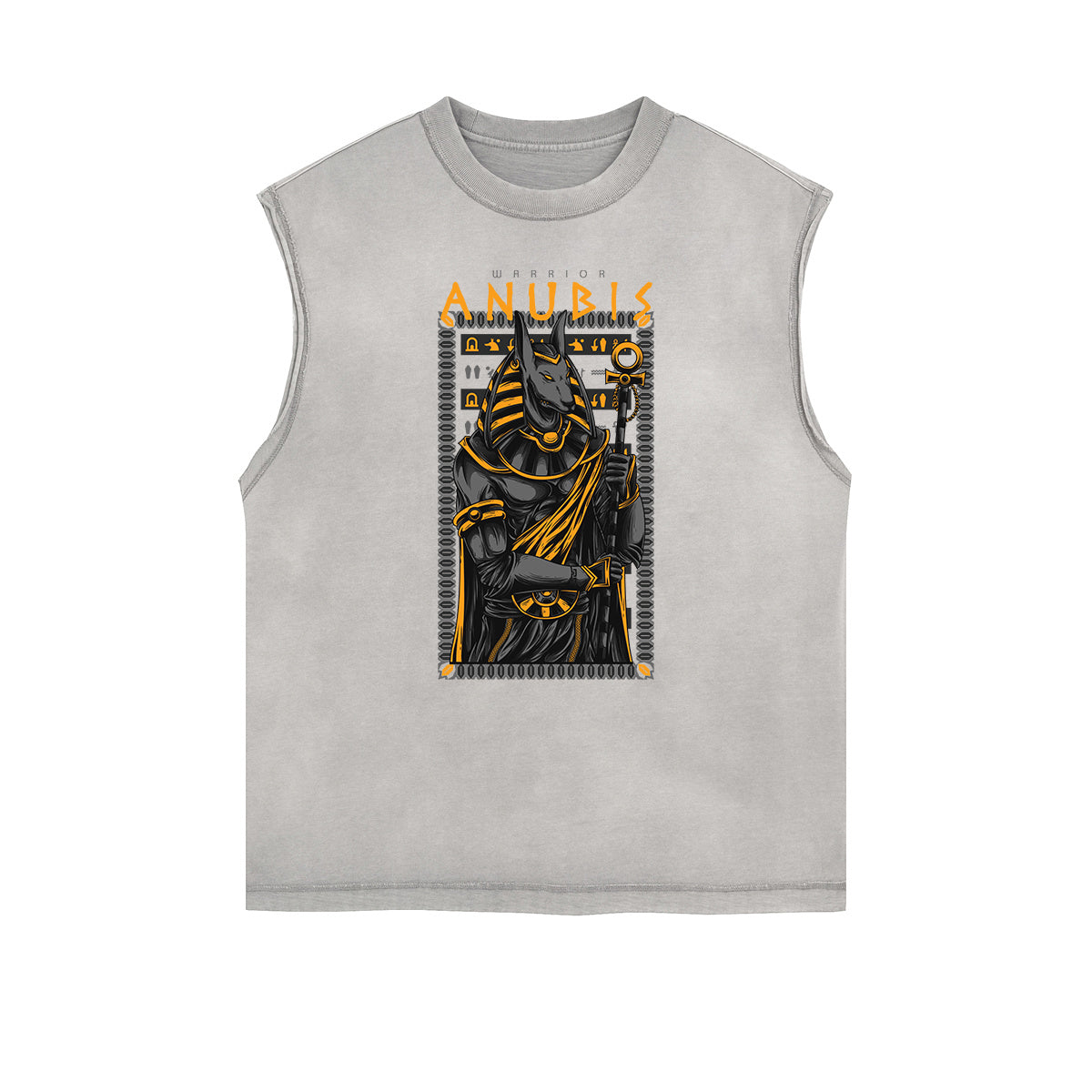 Camiseta sin mangas con estampado de dibujos animados de ropa urbana