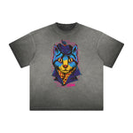 Distressed Streetwear Cartoon Graphic Tee
