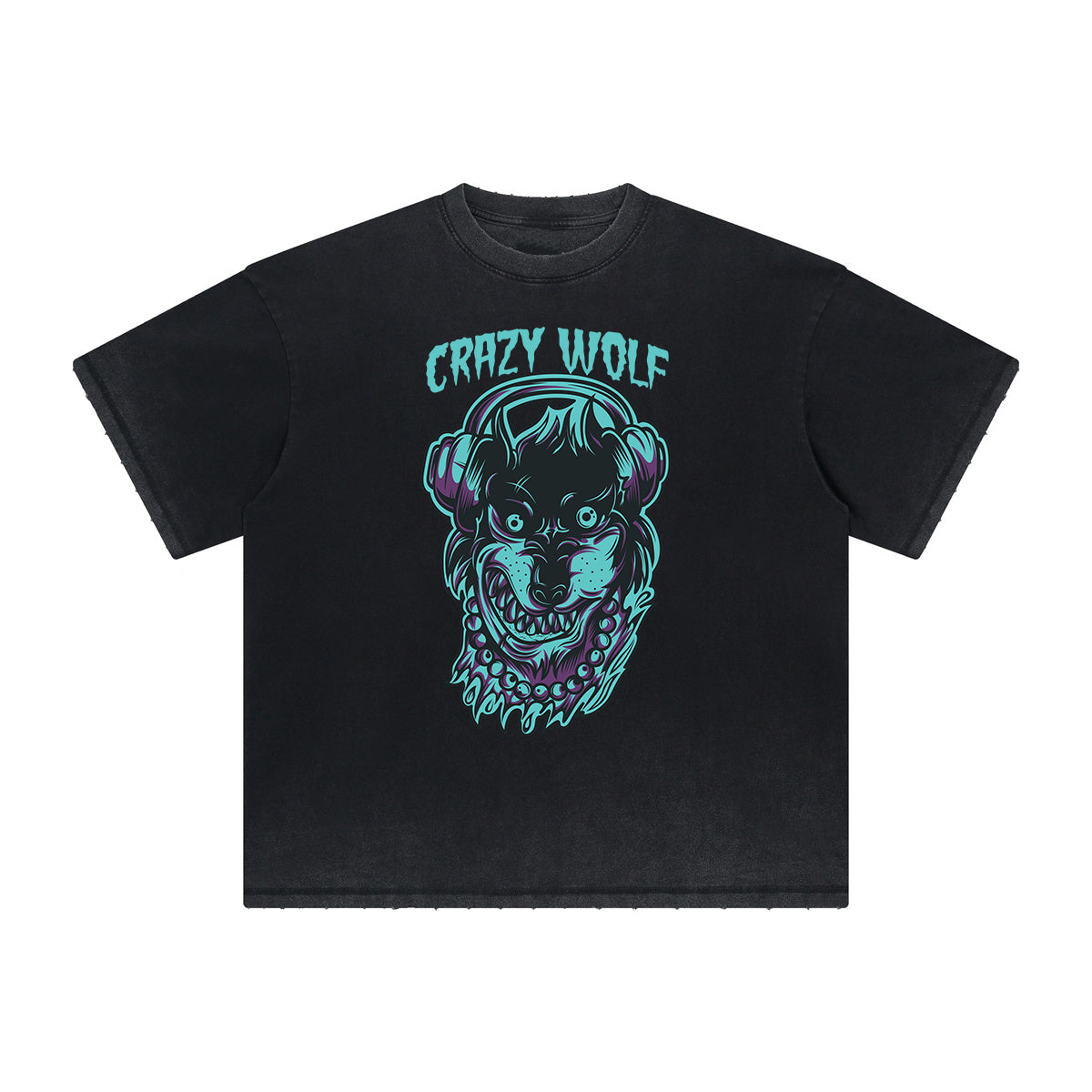 Distressed Punk Monster Graphic Tee