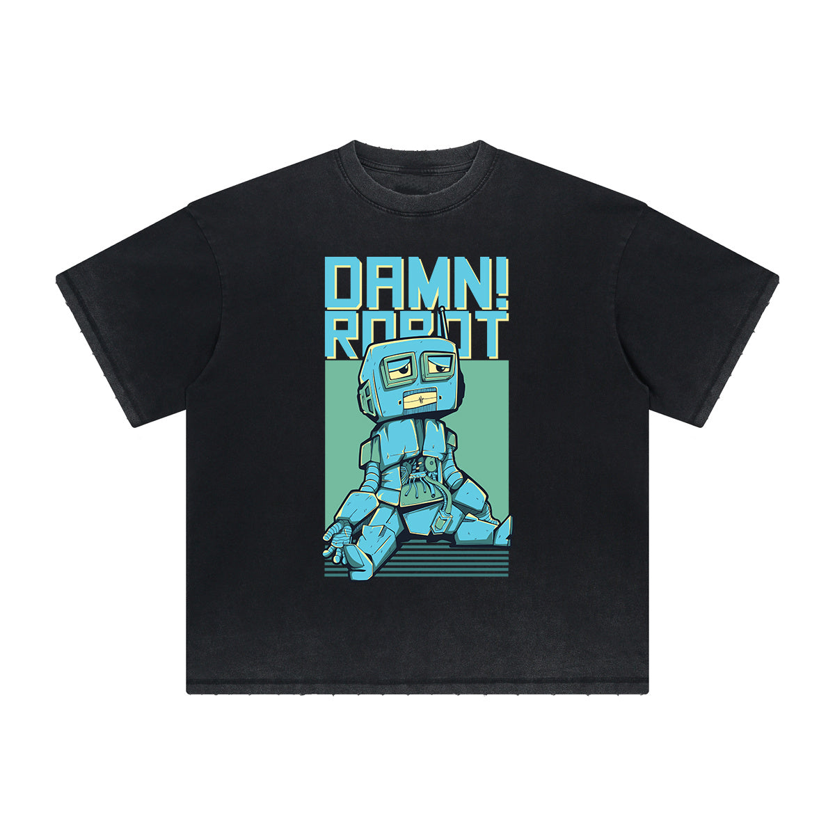 Distressed Punk Monster Graphic Tee