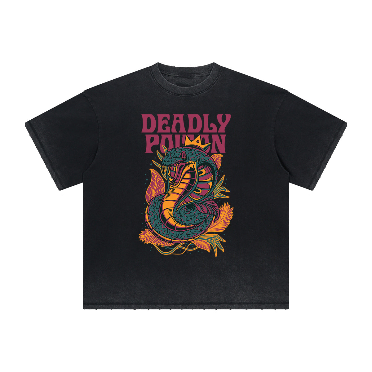 Distressed Punk Monster Graphic Tee