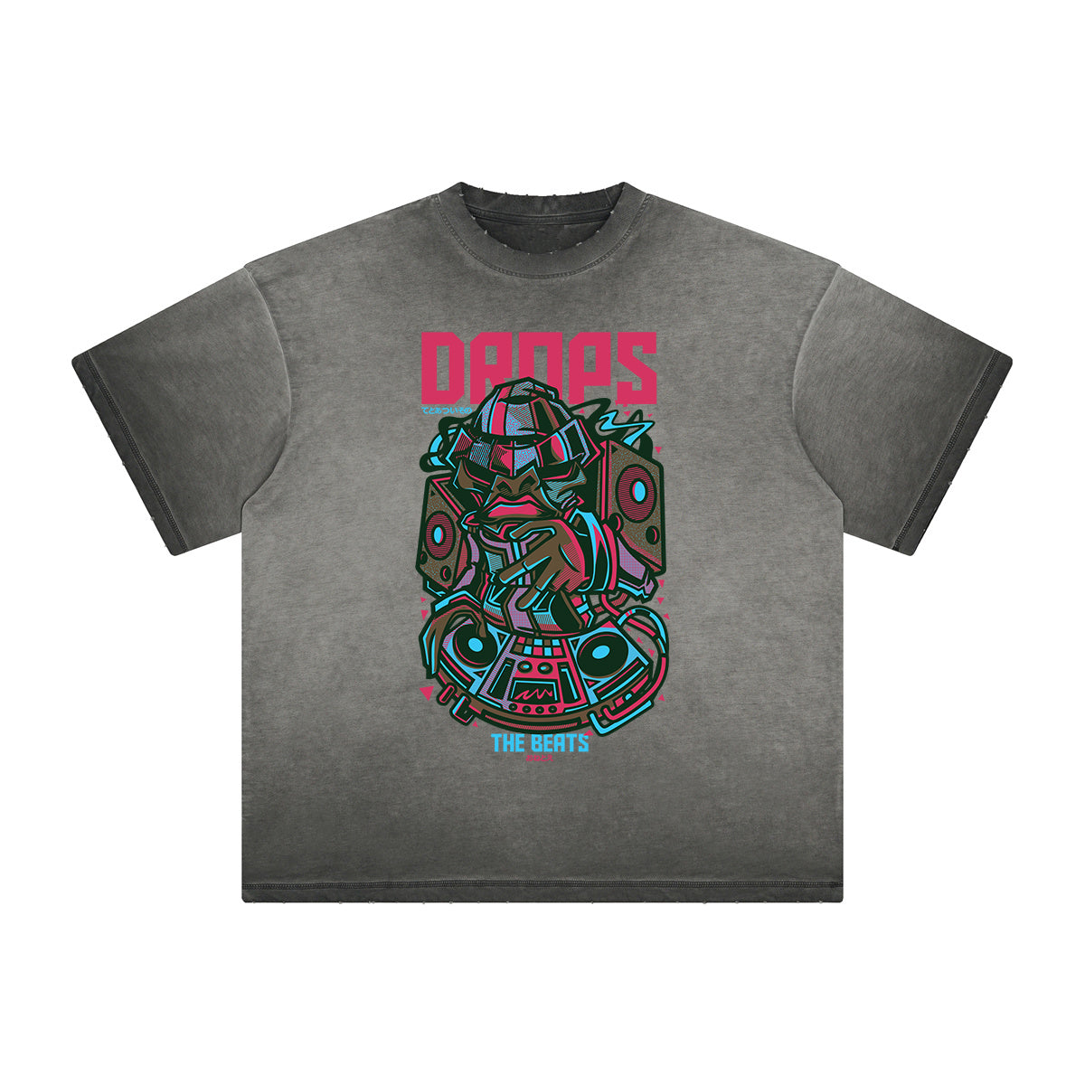 Heavyweight Punk Monster Graphic Tee