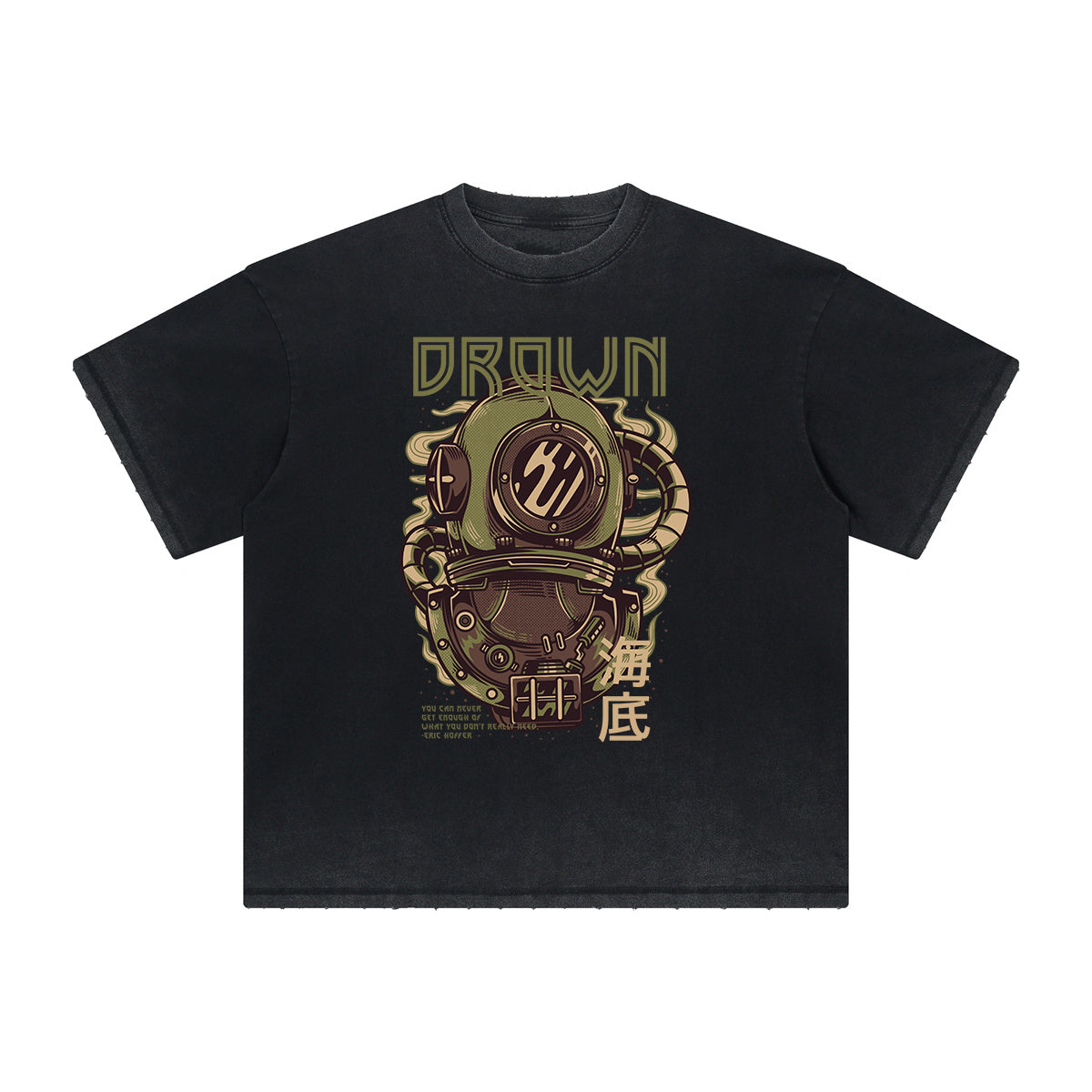 Distressed Punk Monster Graphic Tee