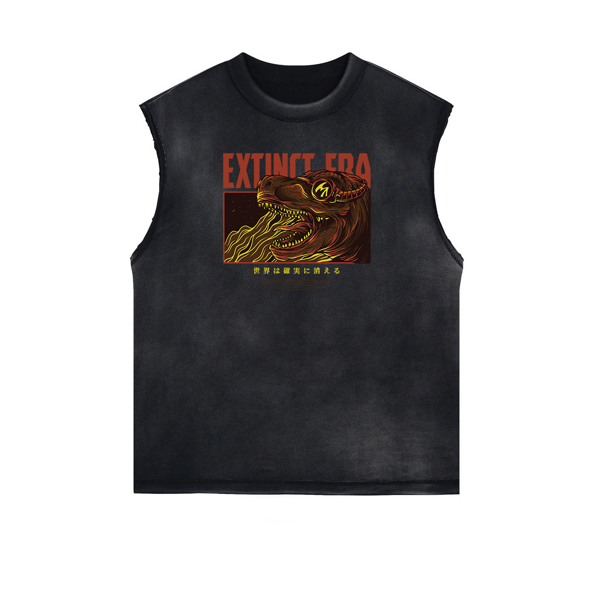 Steampunk Graphic Muscle Tank