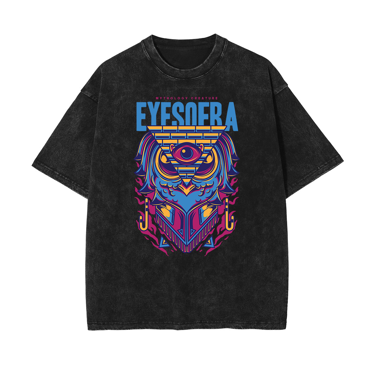 Steampunk Stone Wash Pattern Tee