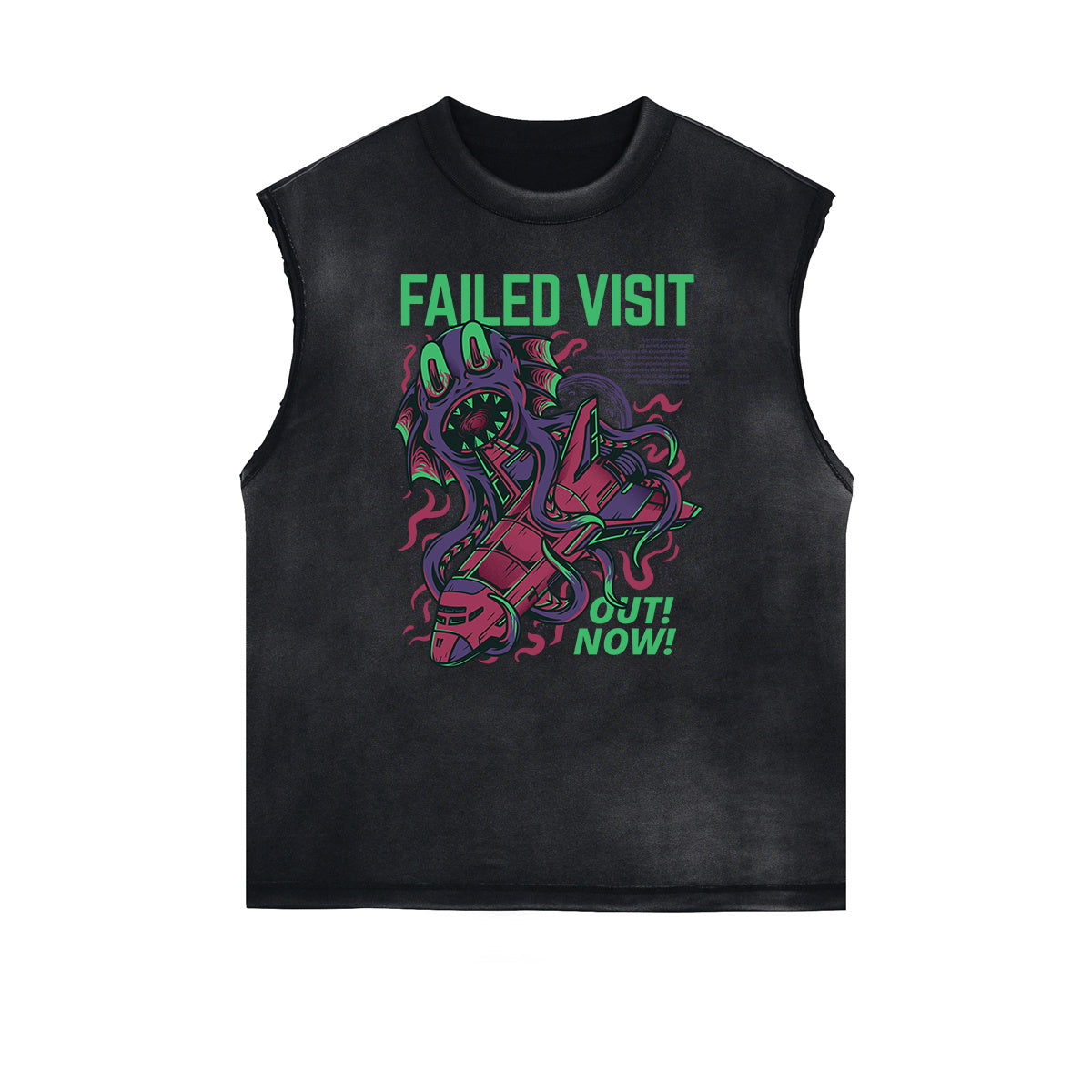 Steampunk Graphic Muscle Tank