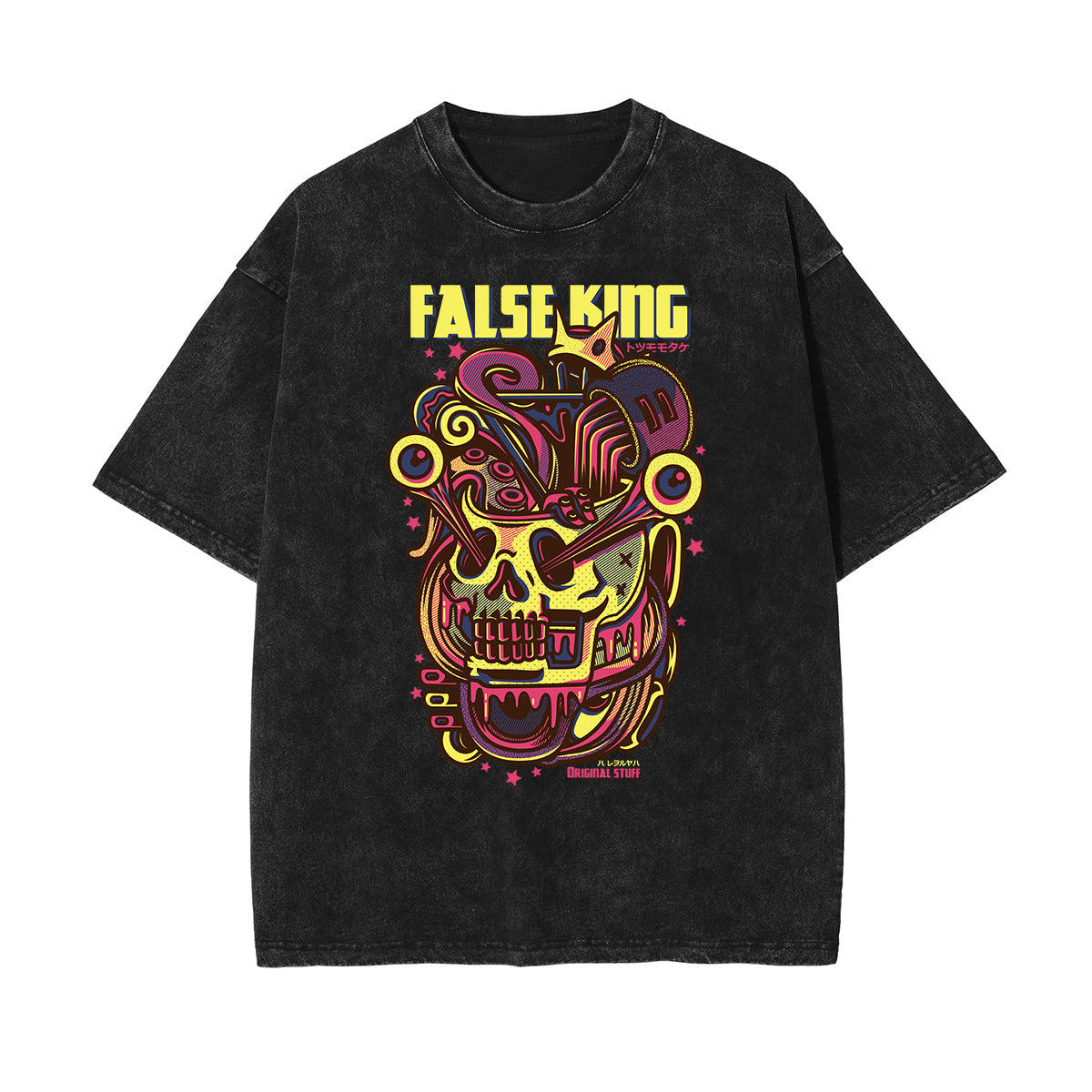 Steampunk Stone Wash Pattern Tee