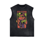 Steampunk Graphic Muscle Tank