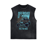 Steampunk Graphic Muscle Tank