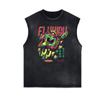 Steampunk Graphic Muscle Tank