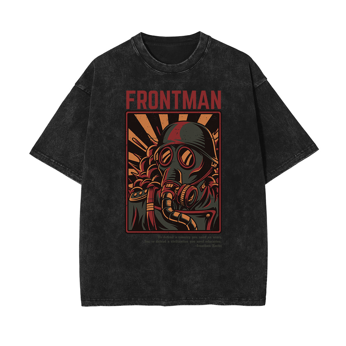 Steampunk Stone Wash Pattern Tee