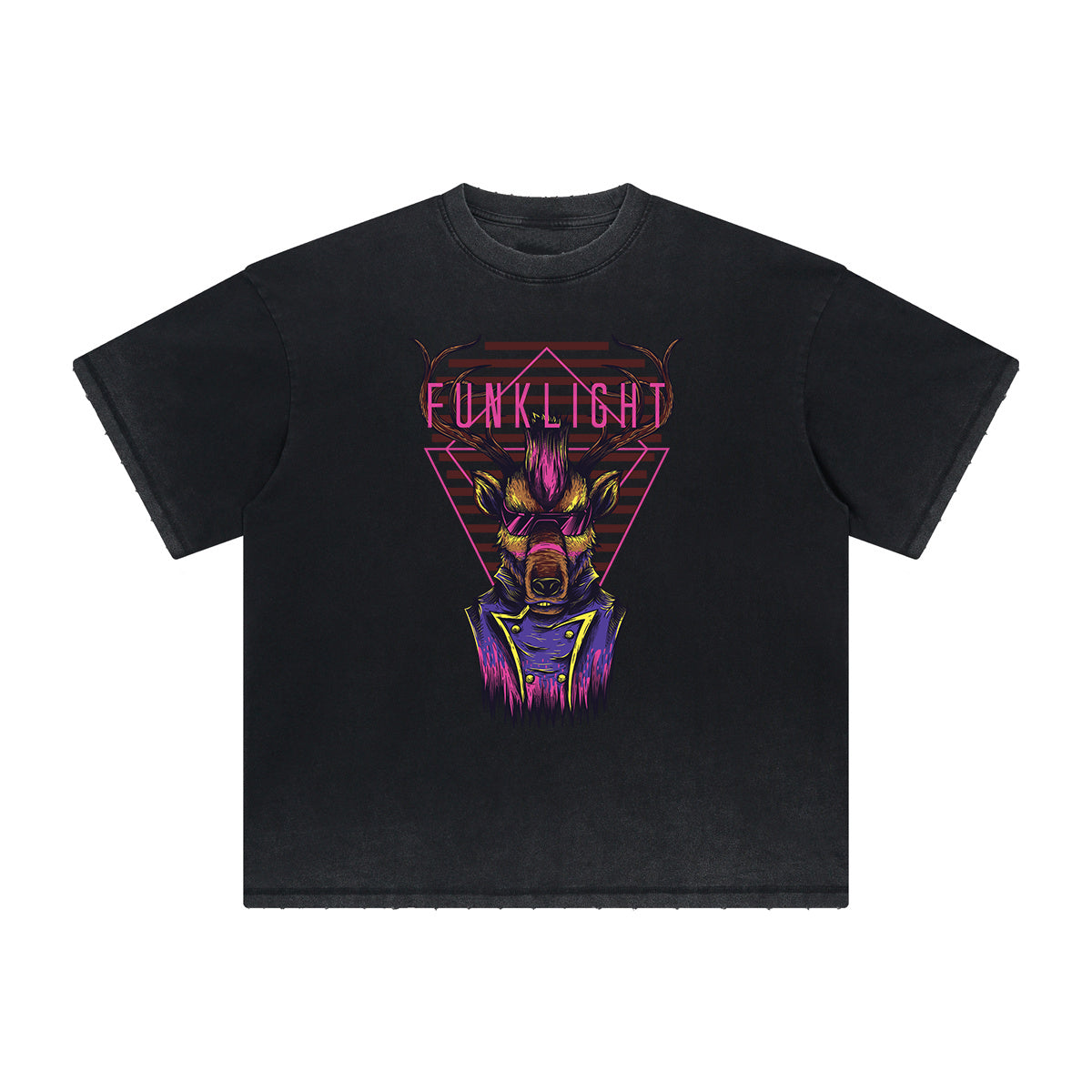 Camiseta gráfica steampunk de peso pesado