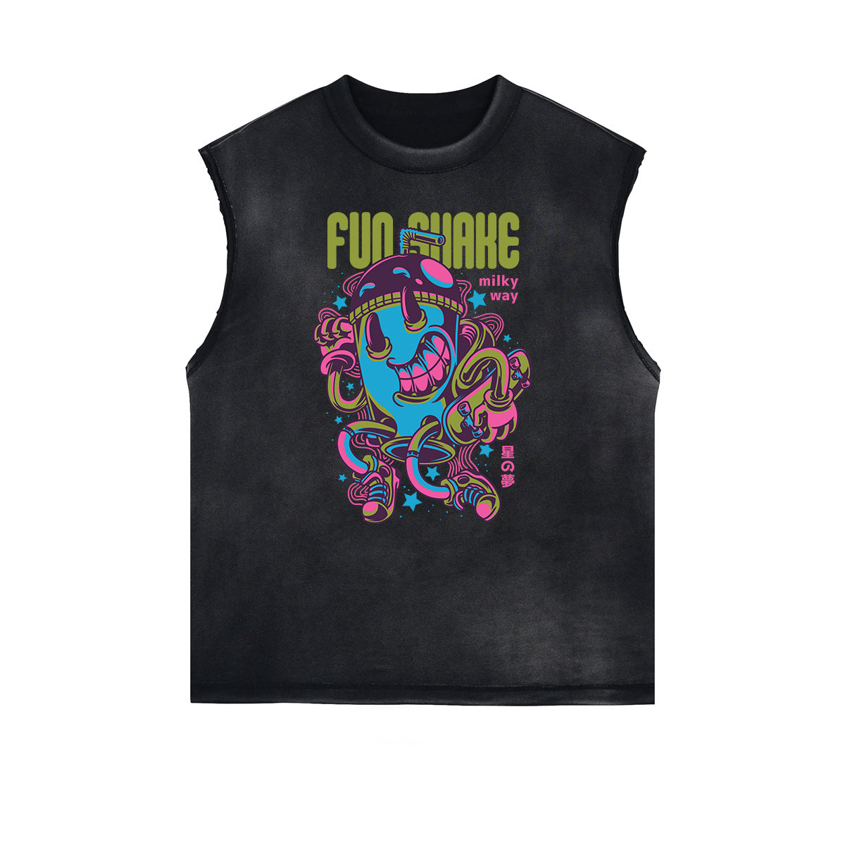 Steampunk Graphic Muscle Tank