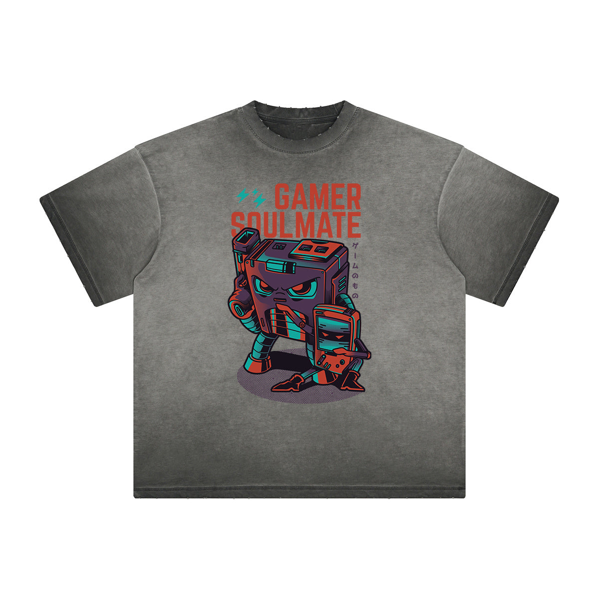 Distressed Steampunk Graphic Tee