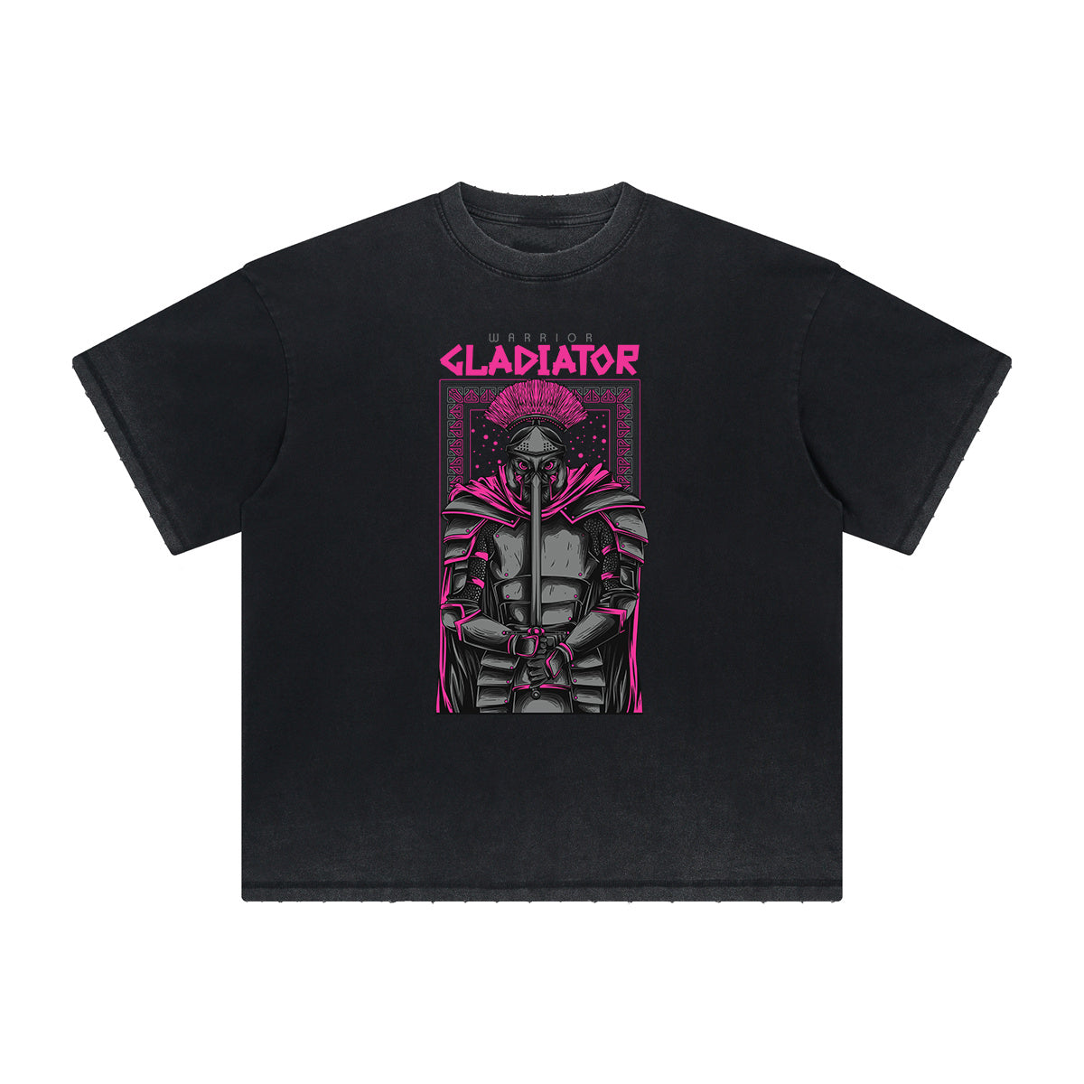 Camiseta gráfica steampunk de peso pesado