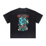 Thick Faded Steampunk Funny Graphic Tee