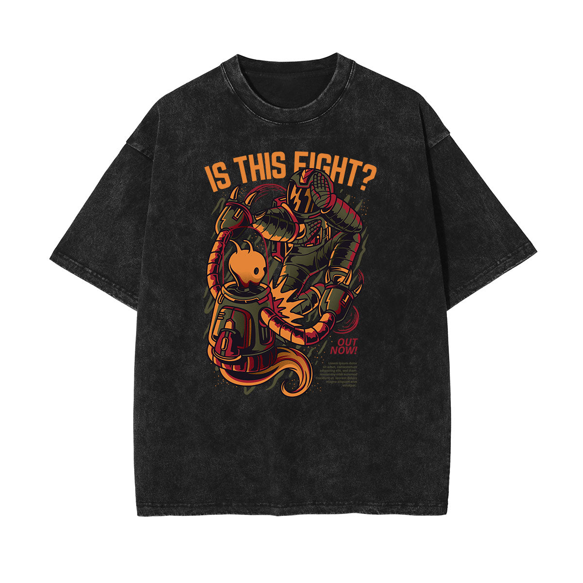 Camiseta con estampado divertido descolorido steampunk