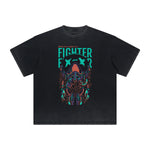Thick Faded Steampunk Funny Graphic Tee