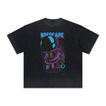 Vintage Frayed Punk Cartoon Graphic Tee