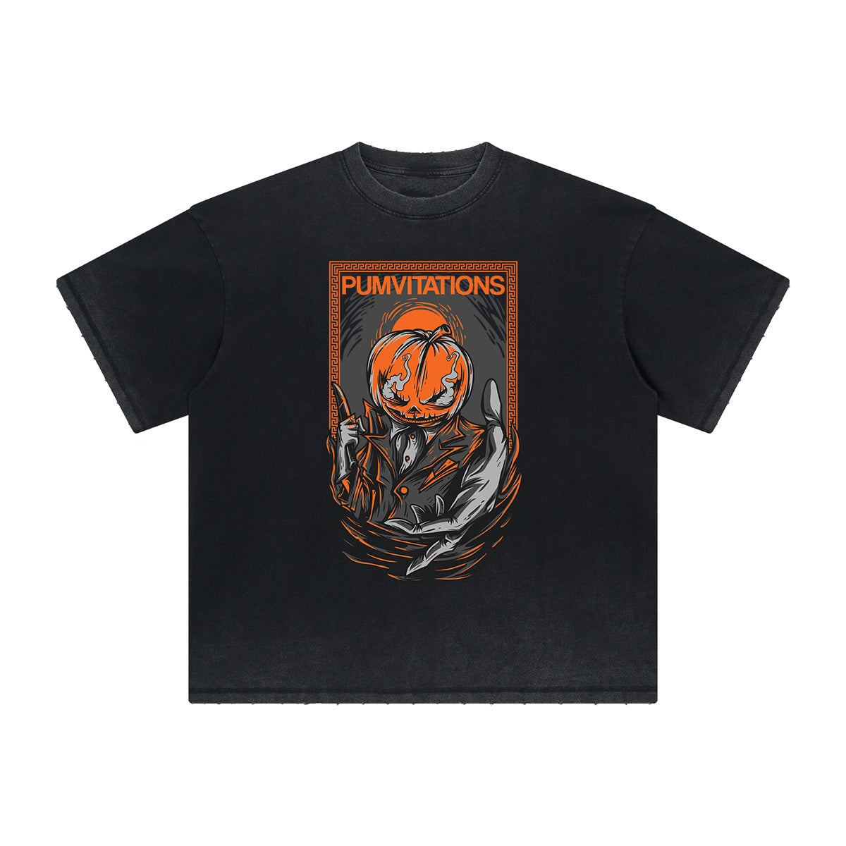 Vintage Frayed Punk Cartoon Graphic Tee
