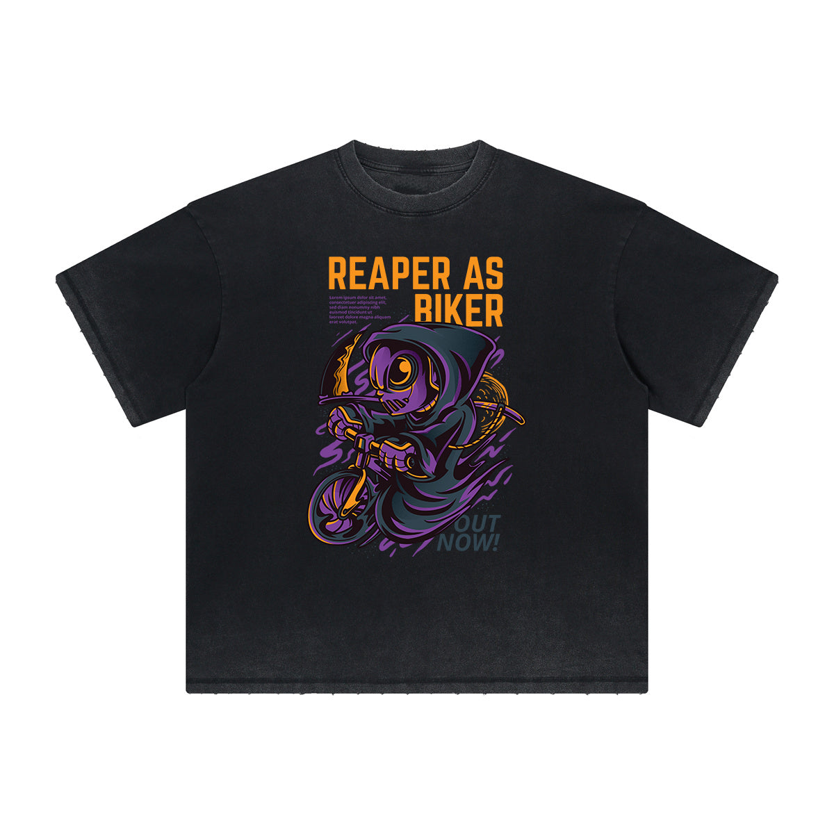 Vintage Frayed Punk Cartoon Graphic Tee