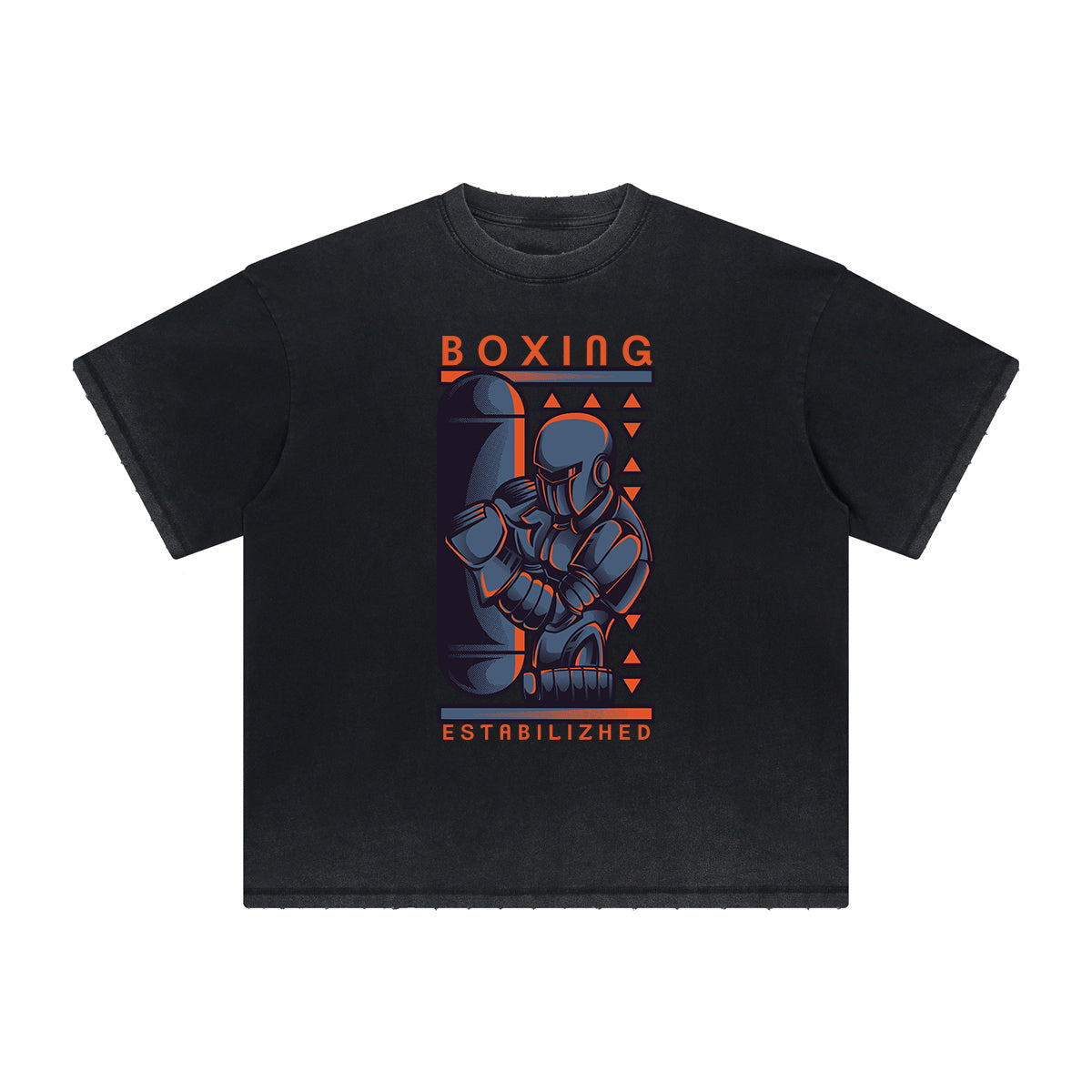 Vintage Frayed Punk Cartoon Graphic Tee