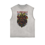 Cartoon Abstract Graphic Muscle Tank