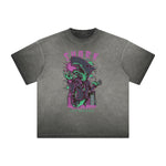 Cartoon Abstract Vintage Frayed Graphic Tee