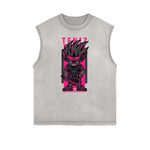 Retro Cartoon Graphic Muscle Tank