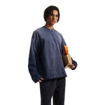 Destroyed Wash Long Sleeve Shirt