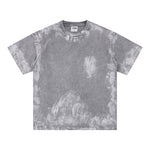 INNBLAC Loose Fit Washed Painted T Shirt 7.5oz Gray