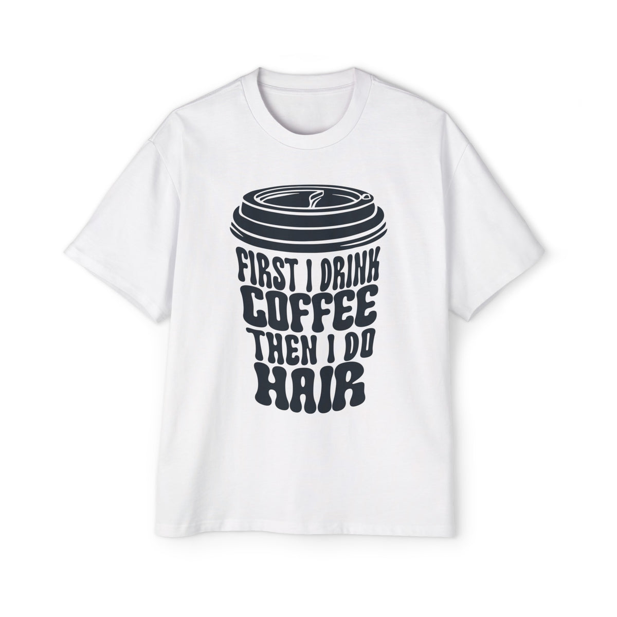 Coffee Quote Graphic Tee-INNBLAC Fashion Apparel