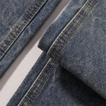 Vintage Wide Leg Distressed Relaxed Jeans