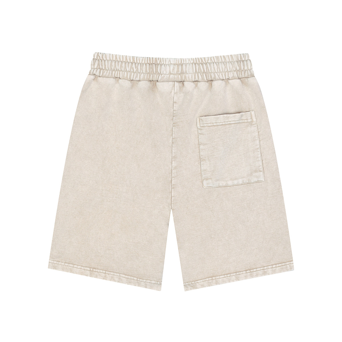 Men's Casual Washed Drawstring Sweat Shorts