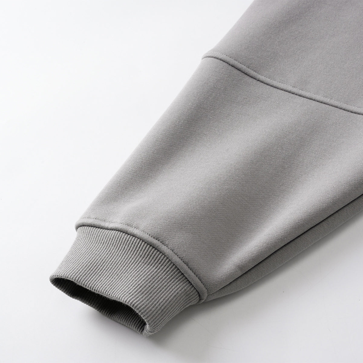 Special Stitch Bound Seam Zip Up Hoodie