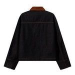 Relaxed Patchwork Selvedge Denim Jacket