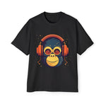 Monkey Music Lover Vintage Graphic Tee-INNBLAC Fashion Apparel