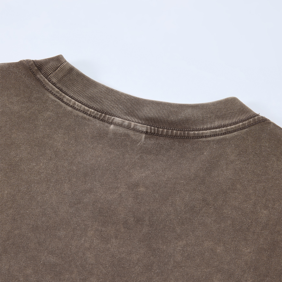 Oversized Vintage Wash Cotton Tee Shirt