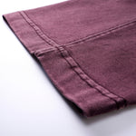 Camiseta vintage de algodón con patchwork lavado de 8.55 oz