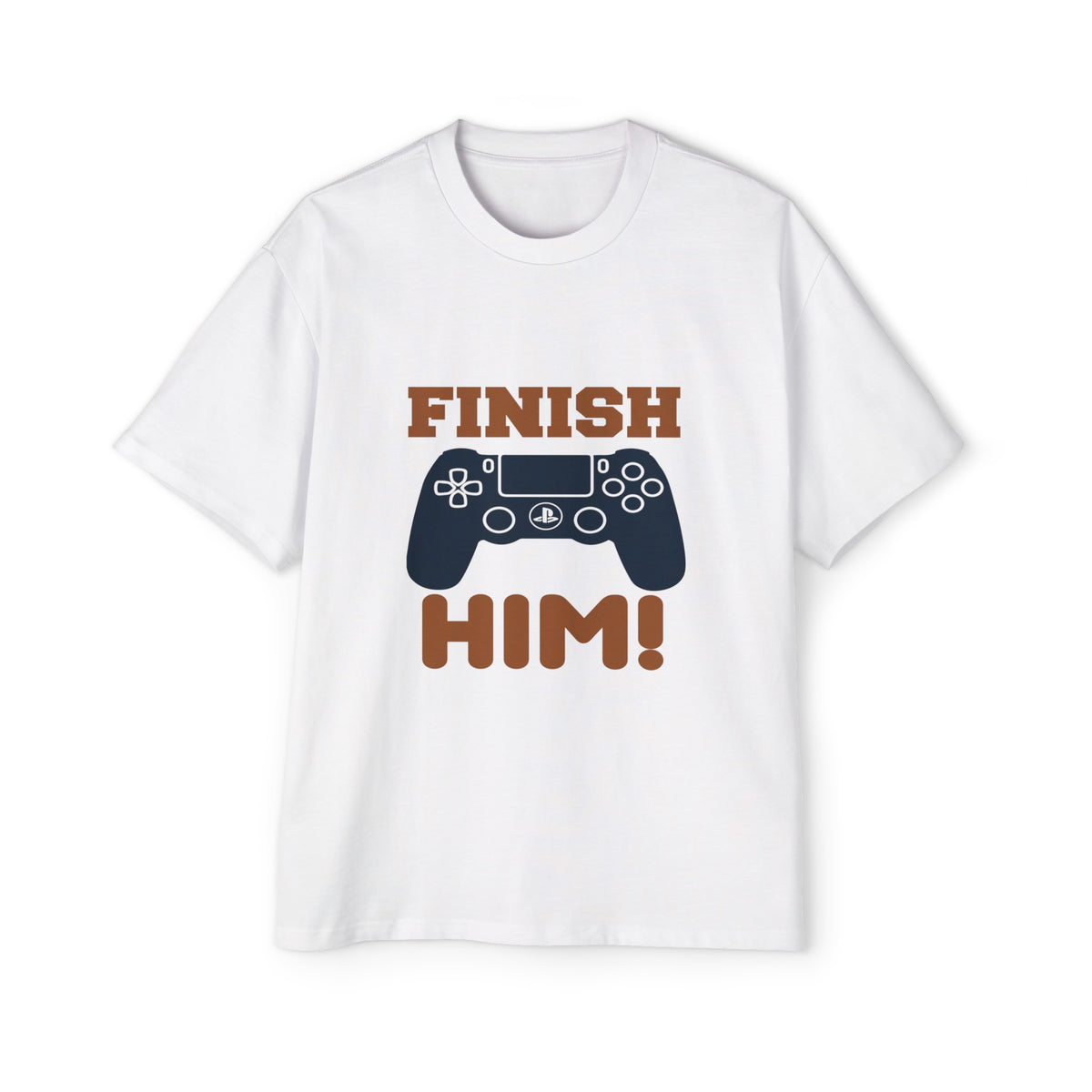 Finish Him Graphic Tee-INNBLAC Fashion Apparel