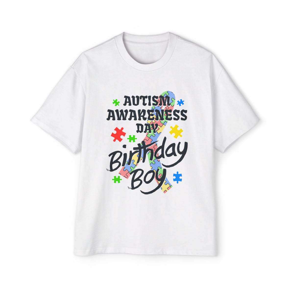 Autism Awareness Day Graphic Tee-INNBLAC Fashion Apparel