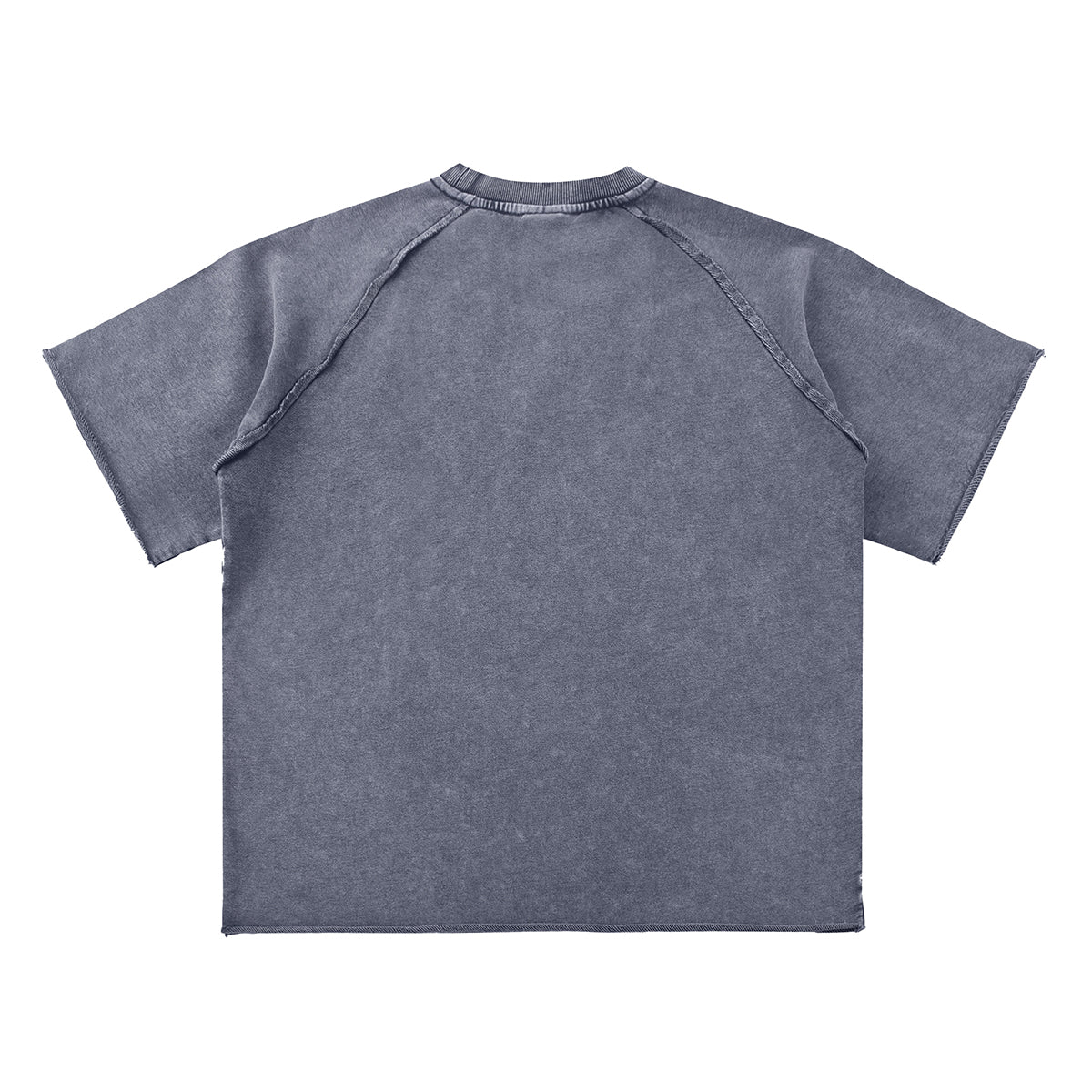 Heavy Washed Wax-Dyed High Street Raglan Tee