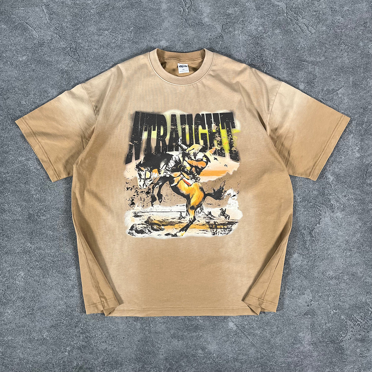 Vintage Equestrian Knight Graphic Tee