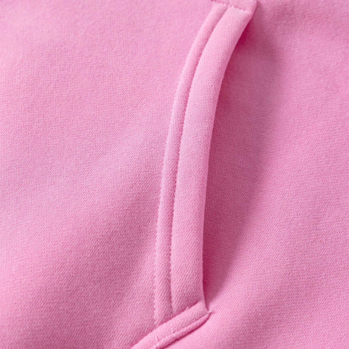 Soft Cotton Fleece Zip Up Hoodie Kangaroo Pockets
