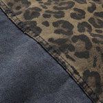 Shorts vaqueros con mariposas bordadas y adornados con perlas